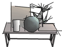 Non-photorealistic rendering research image